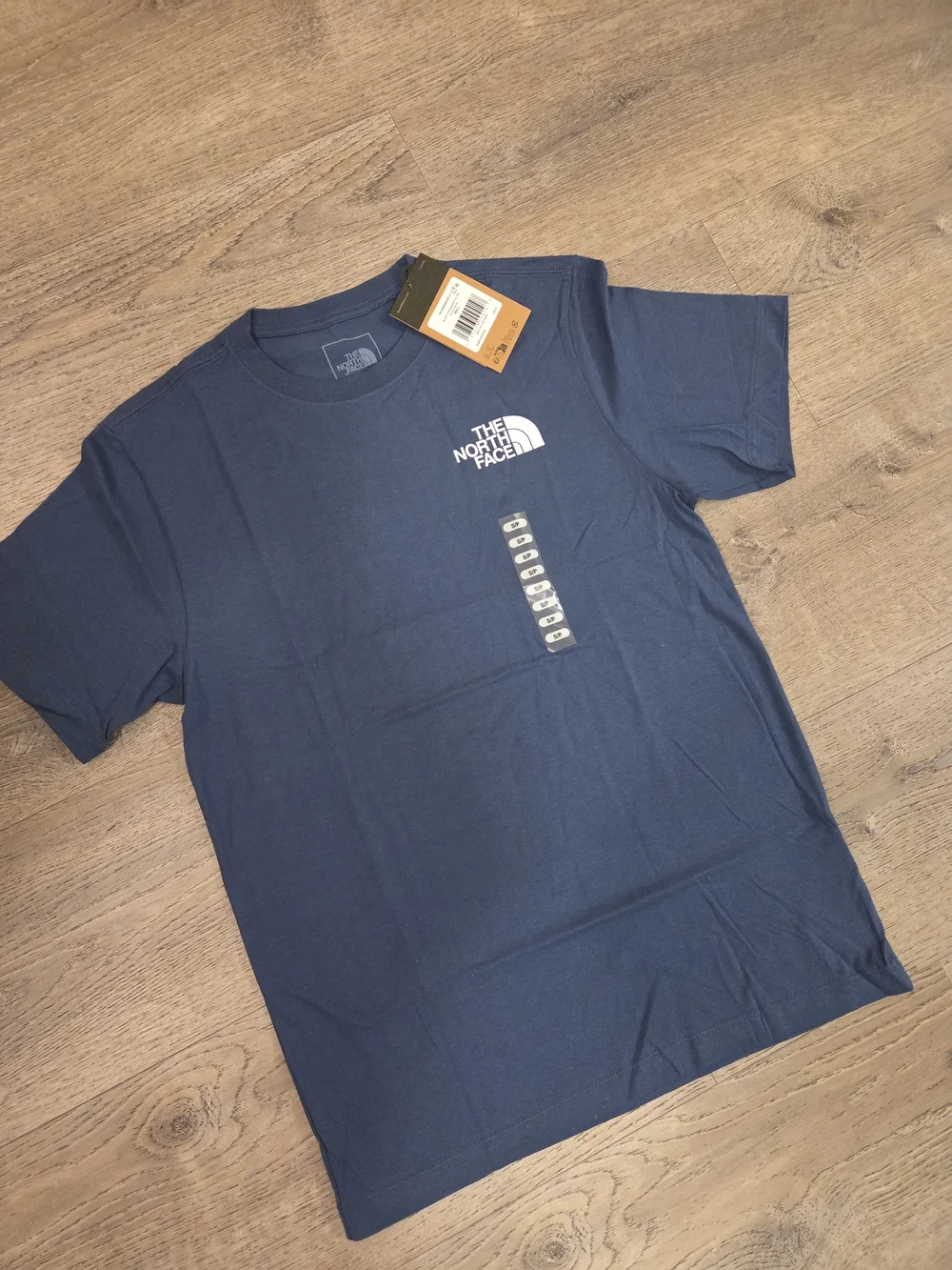 The North Face Navy Short-Sleeve Logo Tee